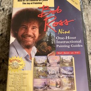 BOB ROSS 9 INSTRUCTIONAL PAINTING DVDS BRAND NEW!! Sealed